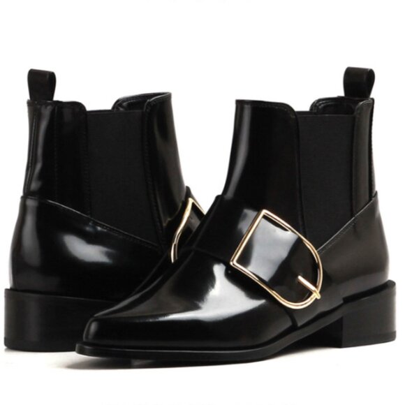 RACHEL COX Black Maci Ankle Boots - Picture 3 of 6